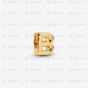 Pandora Letter B Alphabet Charm